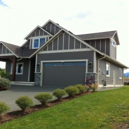 Enjoy Views of Comox Glacier and Comox Harbour from Lots and New Homes at The Ridge