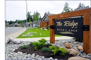 The RiversEdge in Courtenay on Vancouver Island has two ranchers for sale, with the seller paying net GST