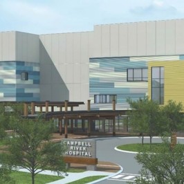 Editor’s Note May 20: Building permit issued this week for the parkade at the new Campbell River Hospital