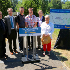 Editor’s Note February 24, 2016: Announcement expected for Courtenay connector road upgrade