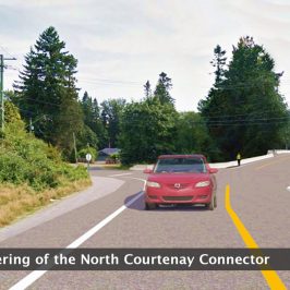 Editor’s Note June 8, 2016: Tender expected in September for North Courtenay Connector