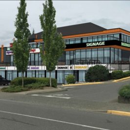 Editor’s Note August 30, 2017: Renovation of the Comox Mall continues