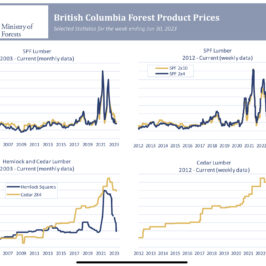 Lumber prices update in Around Town